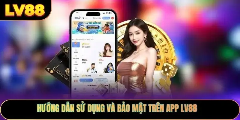 Hướng dẫn sử dụng và bảo mật trên App LV88
